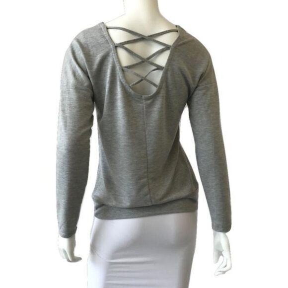 Harmony & Balance Yoga Sweater Top - Picture 3 of 4